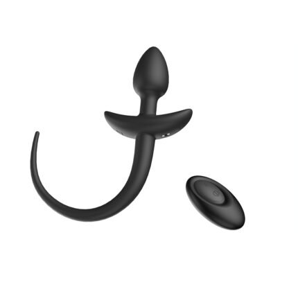 Q014 Dog Tail Anal Plug