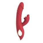 MY-0116 Emma Red Lips Telescopic Vibrator
