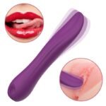 0092 Deep Girlfriend Tongue Silicone Massager - Image 2