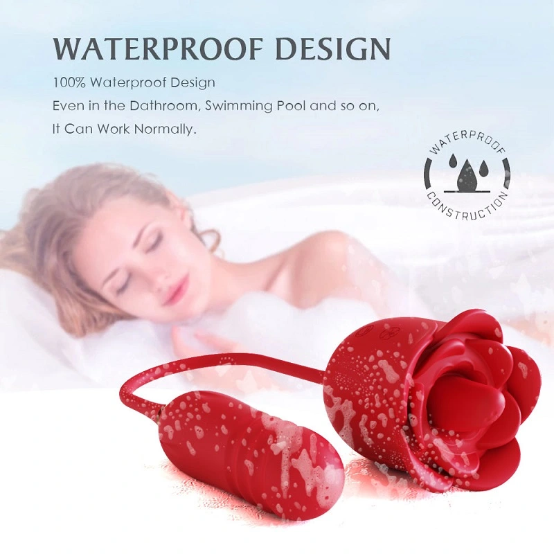 Detail view of the 12-frequency telescopic piston thrusting motor of Rose Elite for deep G-spot massage