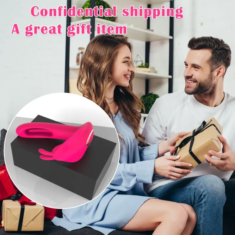 Luxury wearable sex toy YPM Muse on nightstand lifestyle