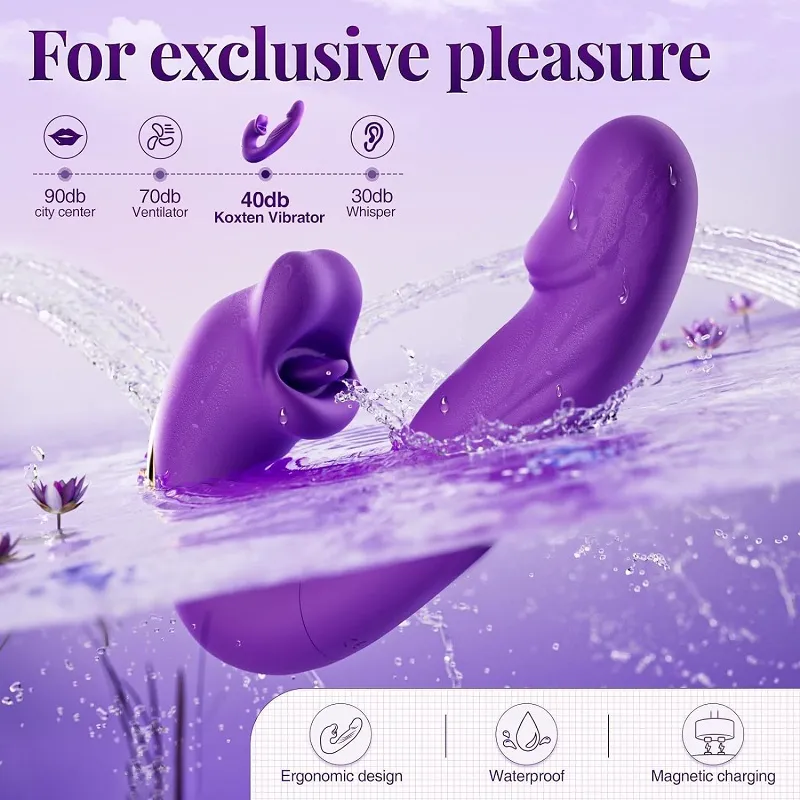 Discreet and luxury sexual wellness device on nightstand