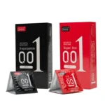 Premium Water-Based Lubricated Condoms - Ultra-Thin & Natural Feel (10 Pack) - Image 2